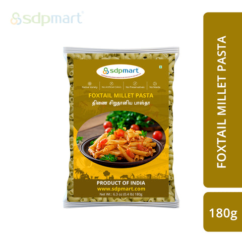 SDPMart Foxtail Millet Pasta 180 Gms - SDPMart