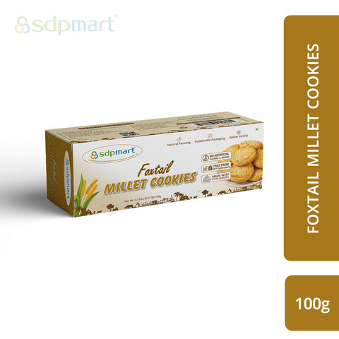 SDPMart Foxtail Millet Cookies 100 Gms - SDPMart
