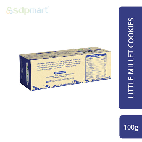 SDPMart Little Millet Cookies 100 Gms