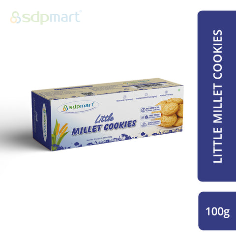 SDPMart Little Millet Cookies 100 Gms - SDPMart