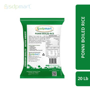SDPMart Premium Ponni Boiled Rice 20 LB - SDPMart