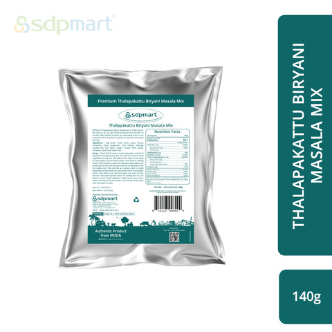 SDPMart Thalapakatti Biryani Masala Mix for 2LB Meat