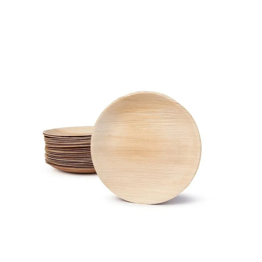 areca palm leaf plates manufacturers SDPMart Premium Palm Leaf Plate Round 12 INCH