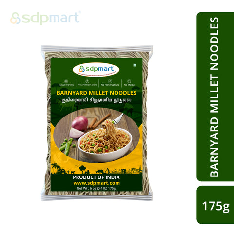 SDPMart Barnyard Millet Noodles 175 Gms - SDPMart