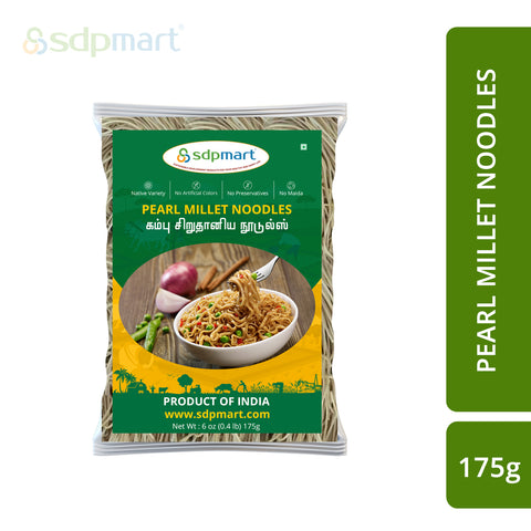 SDPMart Pearl Millet Noodles 175 Gms - SDPMart