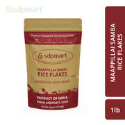 SDPMart Premium Maappillai Samba Rice Flakes 1 LB - SDPMart