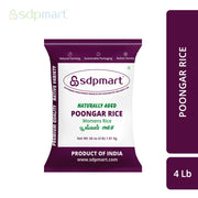 SDPMart Premium Poongar Rice 4 LB - SDPMart