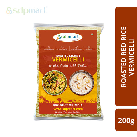 SDPMart Roasted Red Rice Vermicelli 200 Gms - SDPMart