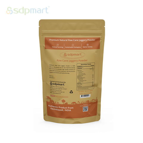 SDPMart Premium Raw Cane Jaggery Powder - SDPMart